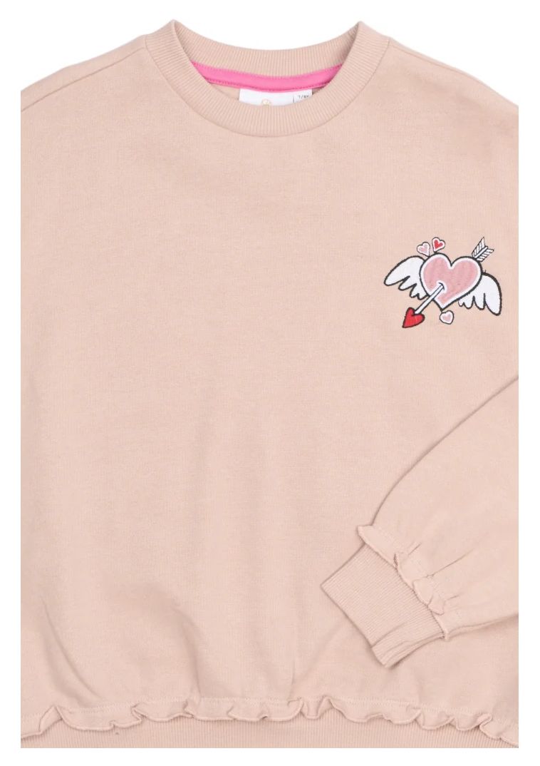 The New Girl Sweatshirt Adobe Rose