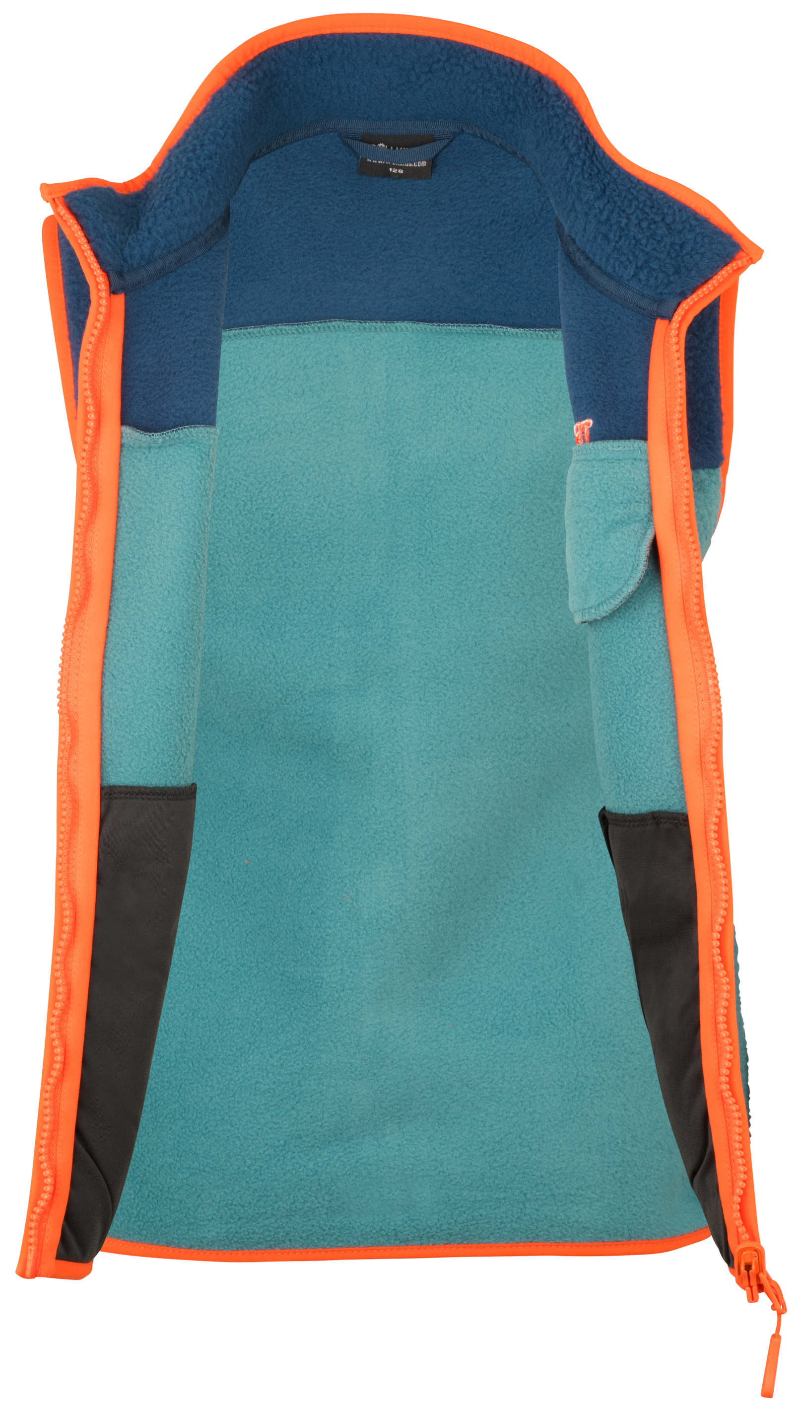 Trollkids Hemsedal Fleece Weste Stormy Blue