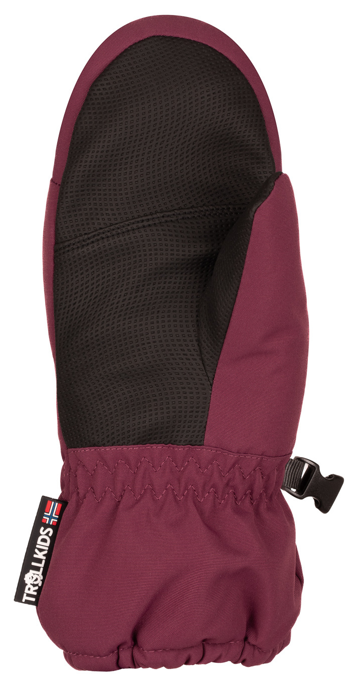 Trollkids Troll Fausthandschuhe Deep Ruby/Pink Salmon
