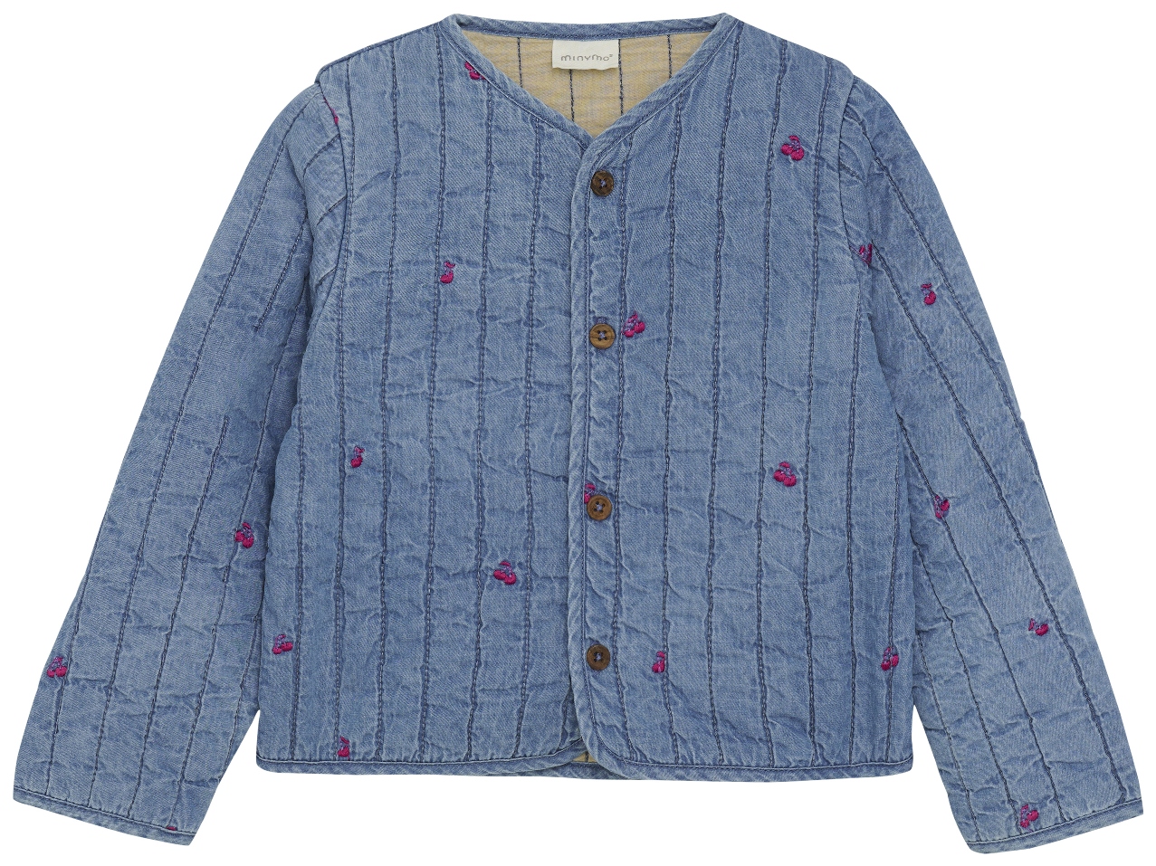 Minymo Girl Jacke Quilt blue