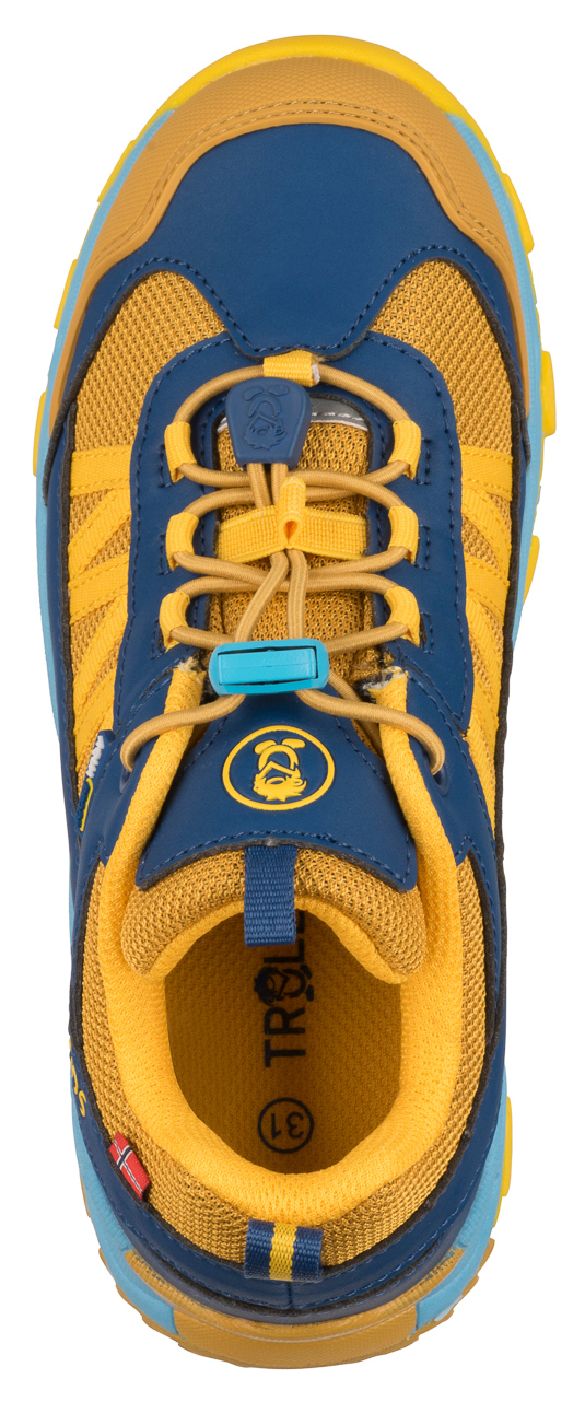 Trollkids Tronfjell Hiker Low mustard/dynamic blue