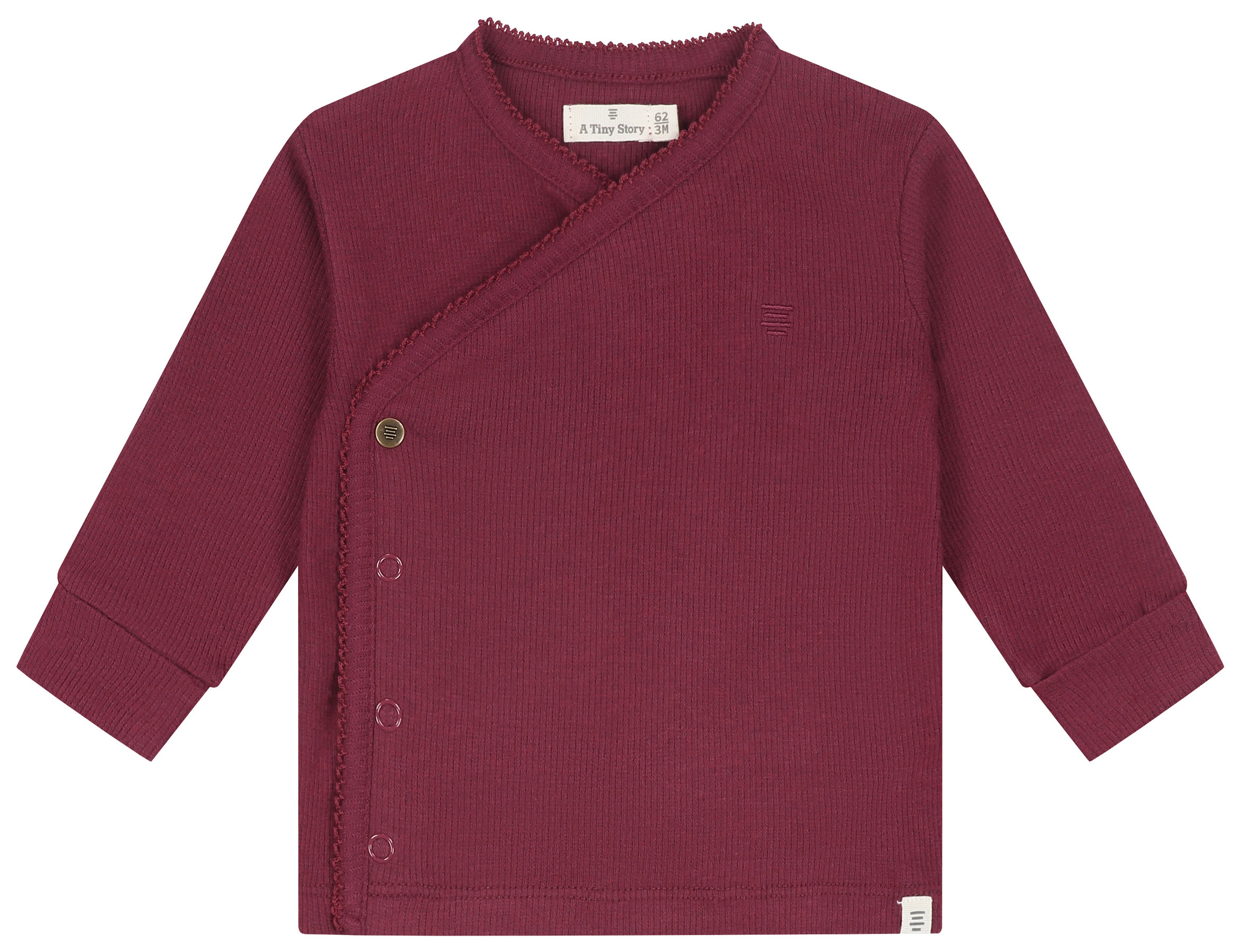 Babyface Baby Langarmshirt dark red