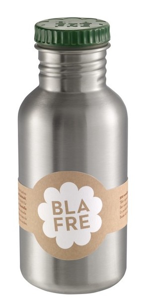 Blafre Trinkflasche Edelstahl Steel Bottle 500ml grün