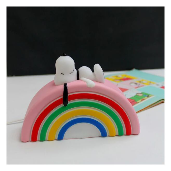 House of disaster Peanuts Snoopy Rainbow Mini Led  13 x 16 x 4 cm