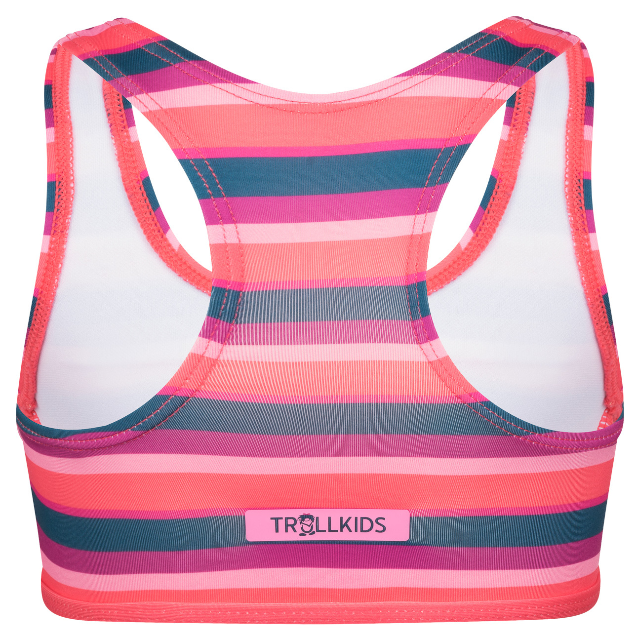 Trollkids Girls Kvalvika Bikini bright pink/watermelon