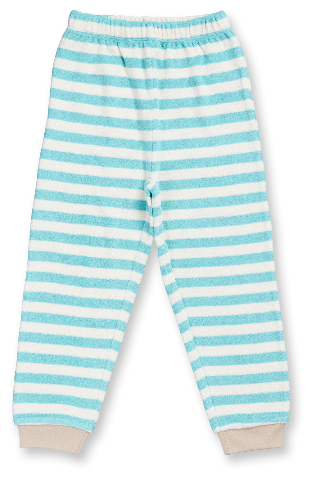 Sense Organic RETRO Terry Pyjama Light Aquamarine Stripes