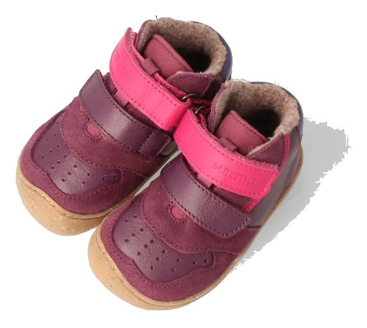 bLIFESTYLE Barfussschuh Anurafrosch Baby pastelllila