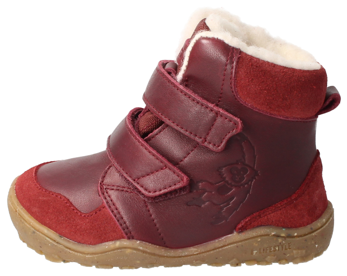 bLIFESTYLE Barfuß Winterschuh Gibbon TEX bordeaux