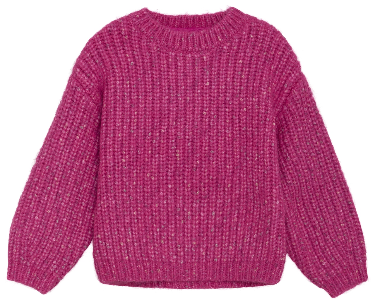 Minymo Girl Pullover Knit fuchsia