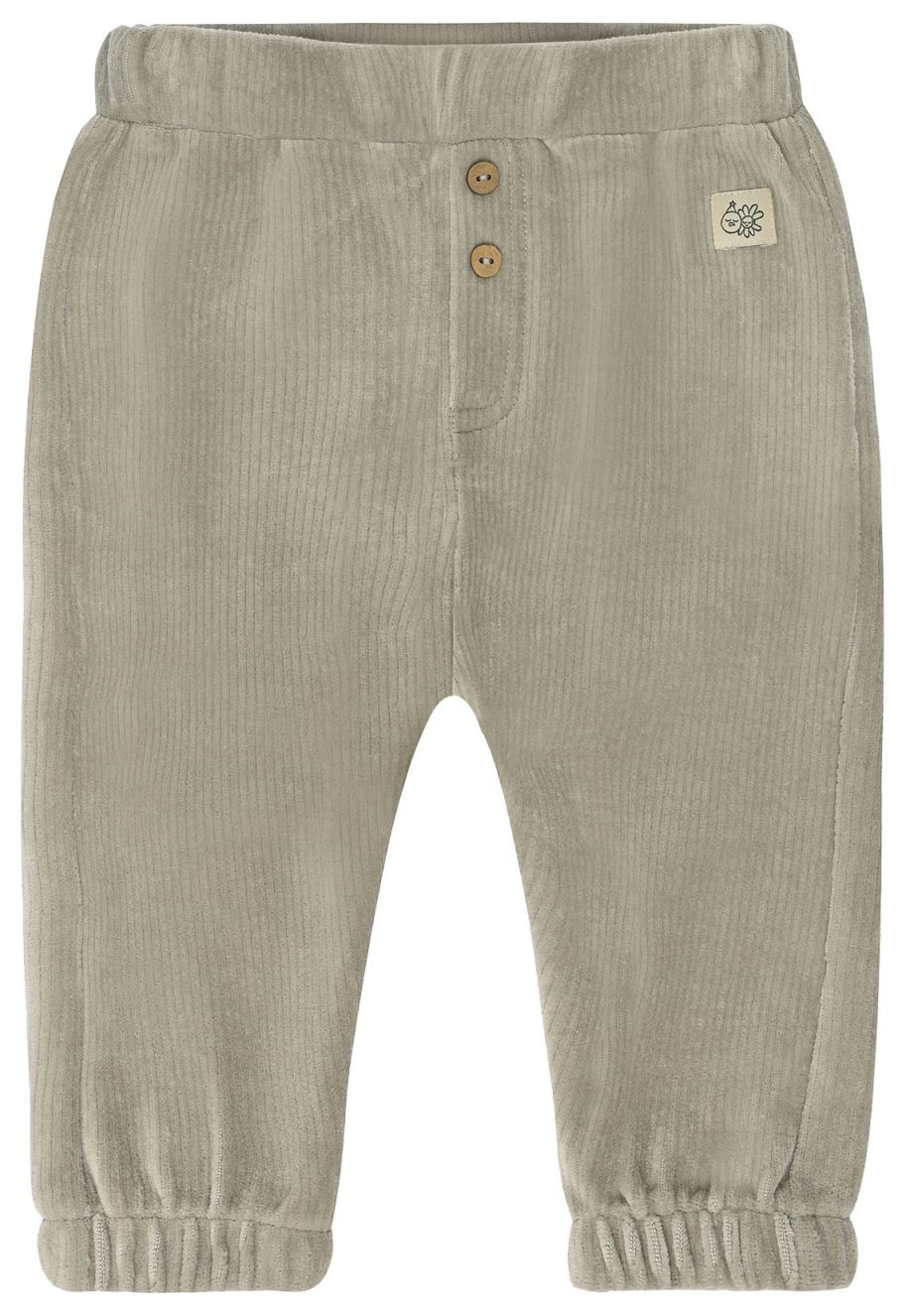Hust & Claire Ribbed Jogging Hose velour Forest Fog