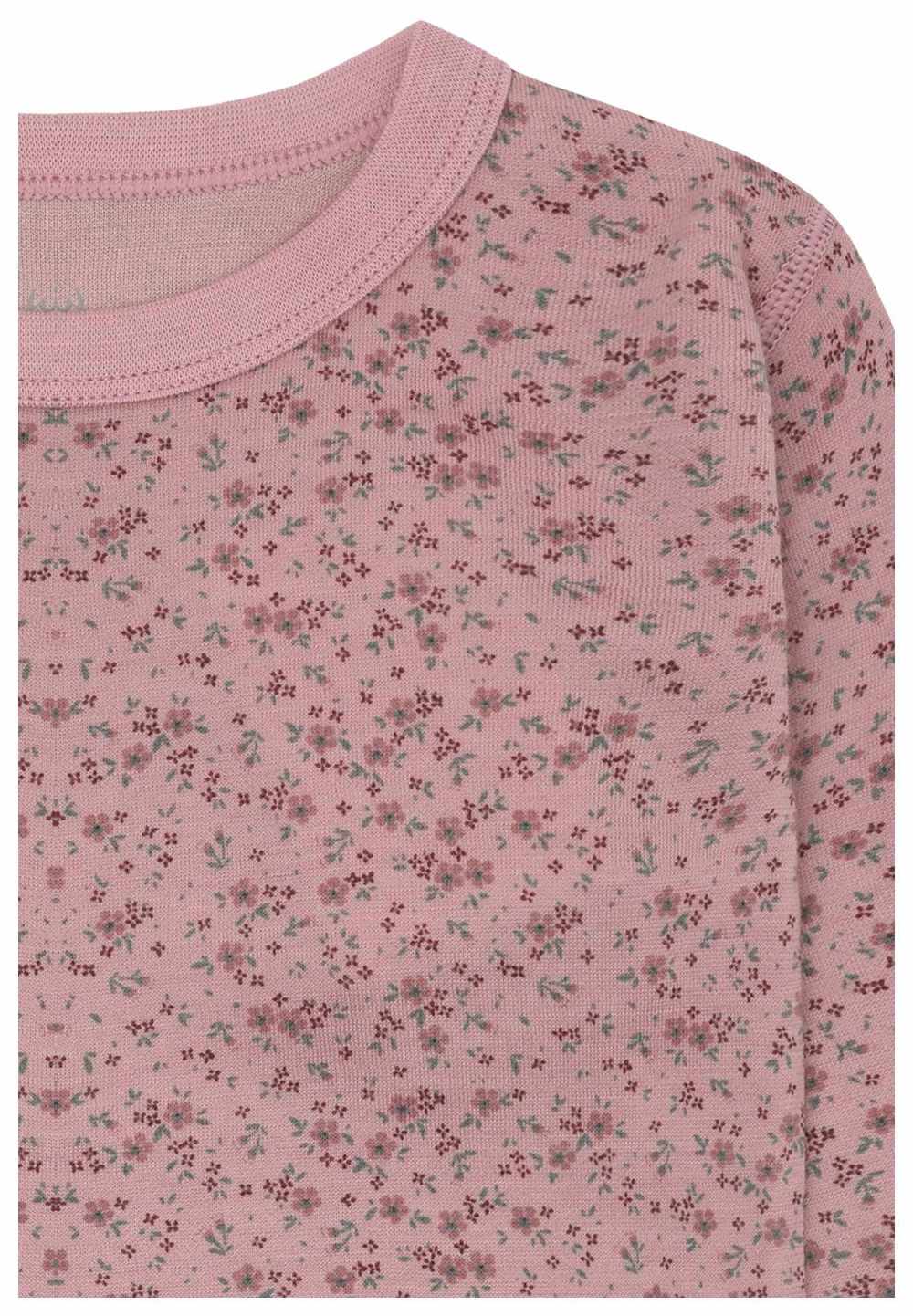 Hust & Claire Baby Bodysuit Wolle/Bambus A Bit Blue