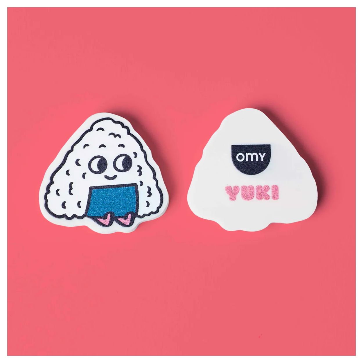 OMY AST ERASER BUDDIES rosa Yuki