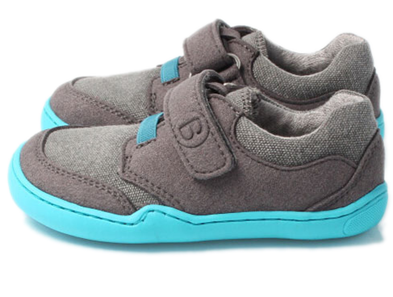 Blifestyle Barfußschuh Crocodile steingrau