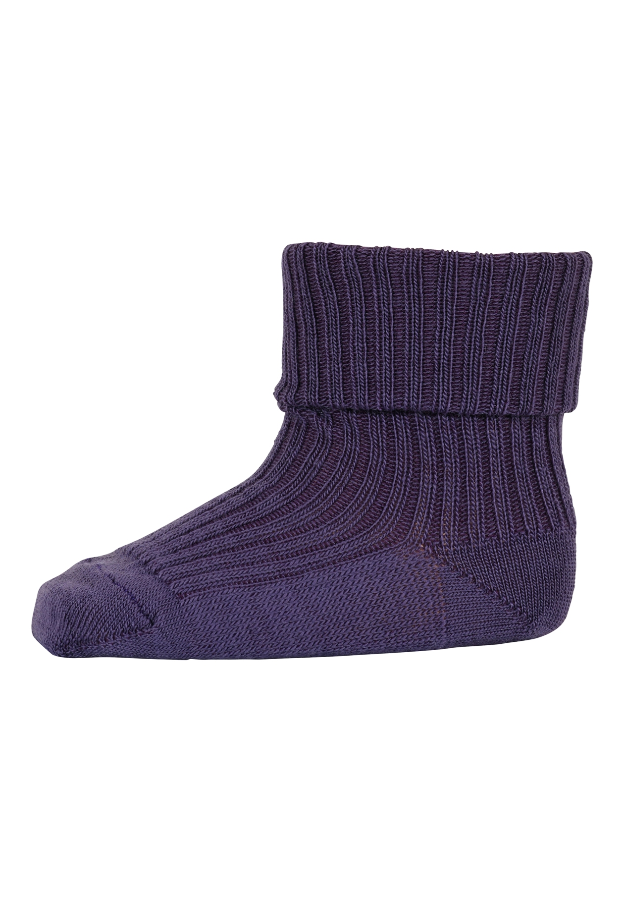 MP Denmark Baby Wollsocken Rib vintage grape