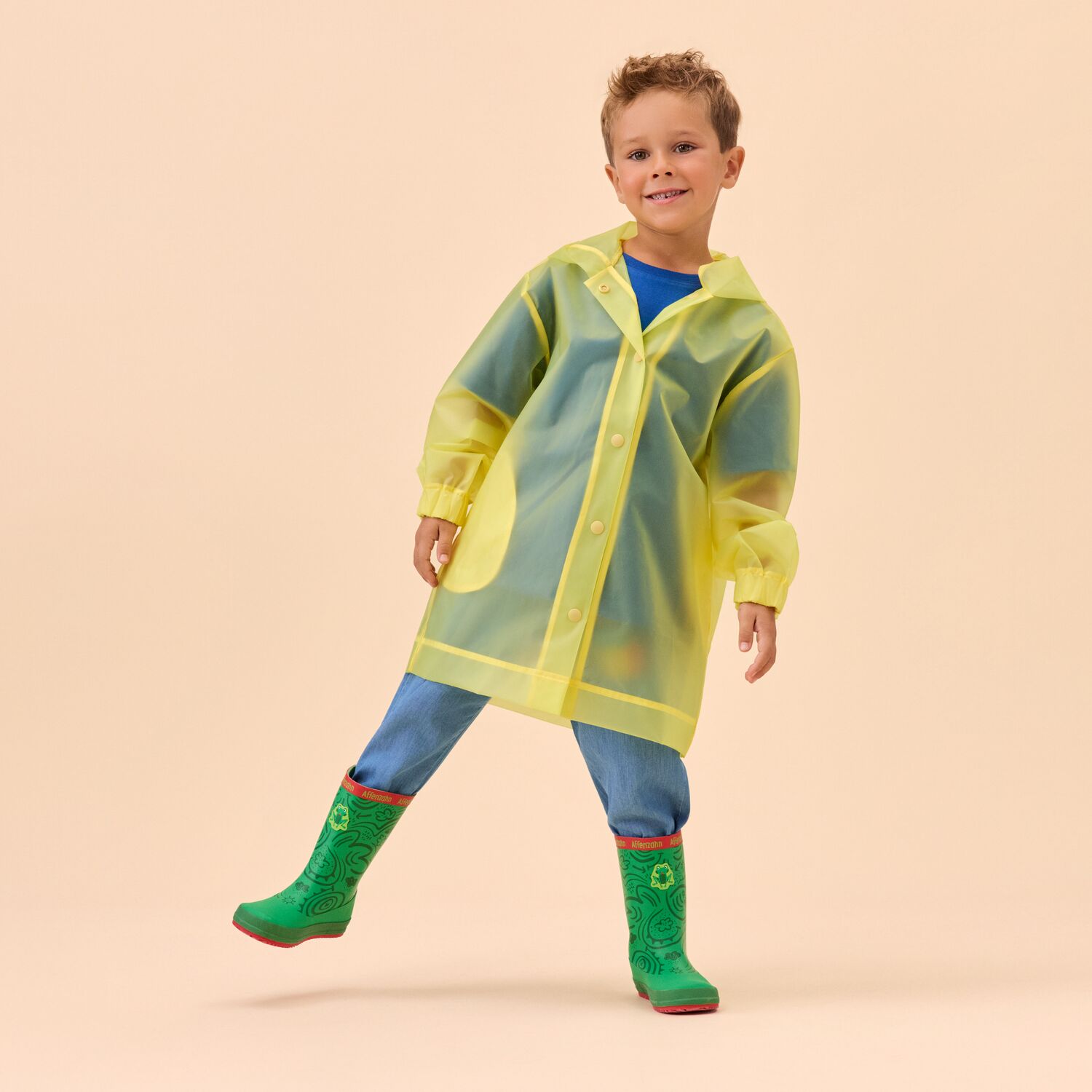 Affenzahn Gummistiefel Vegan Plashy Frosch grün