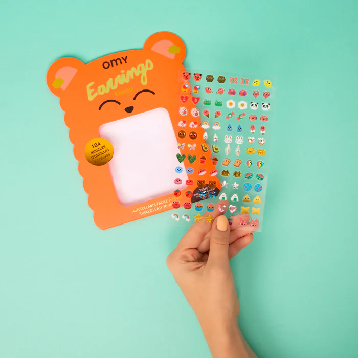 OMY Earrings-Stickers KAWAII