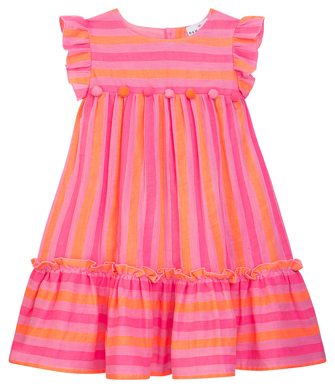 Danamade Kleid neon pink