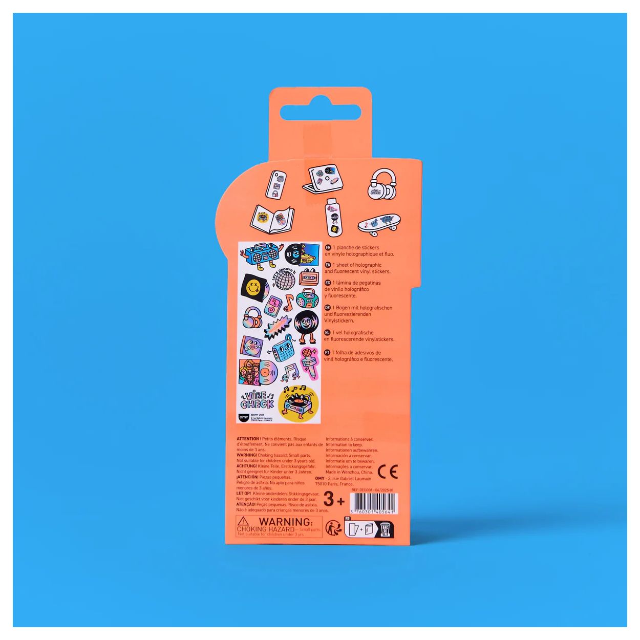 OMY STICKER ICONIC - MUSIC