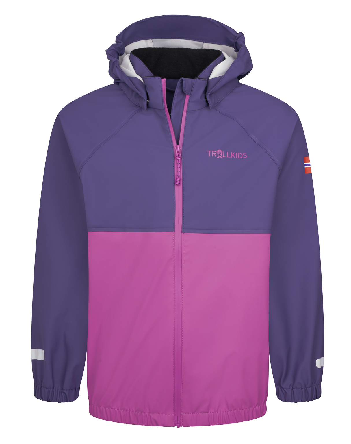 Trollkids Odda Regen Set XT mallow pink/violet blue