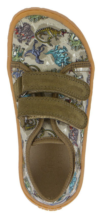 Froddo Barfuß Hausschuhe Canvas Olive