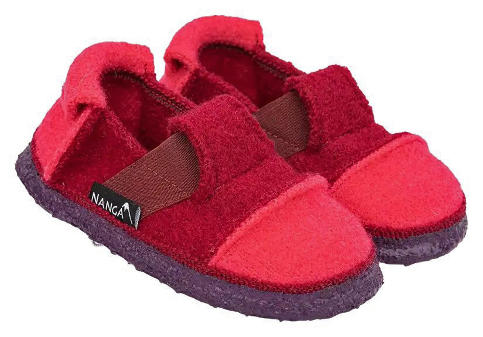 Nanga Hausschuh SW Berg rosa bord