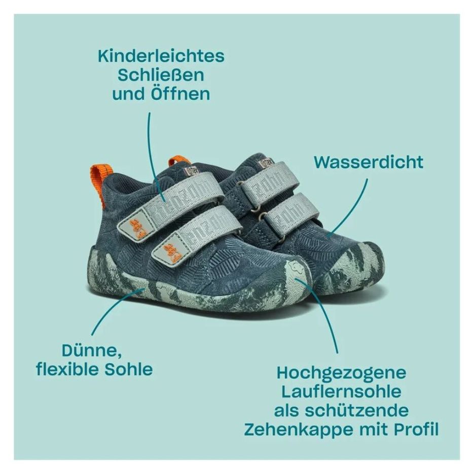 Affenzahn Barfuss Lauflernschuh Leather Talky 