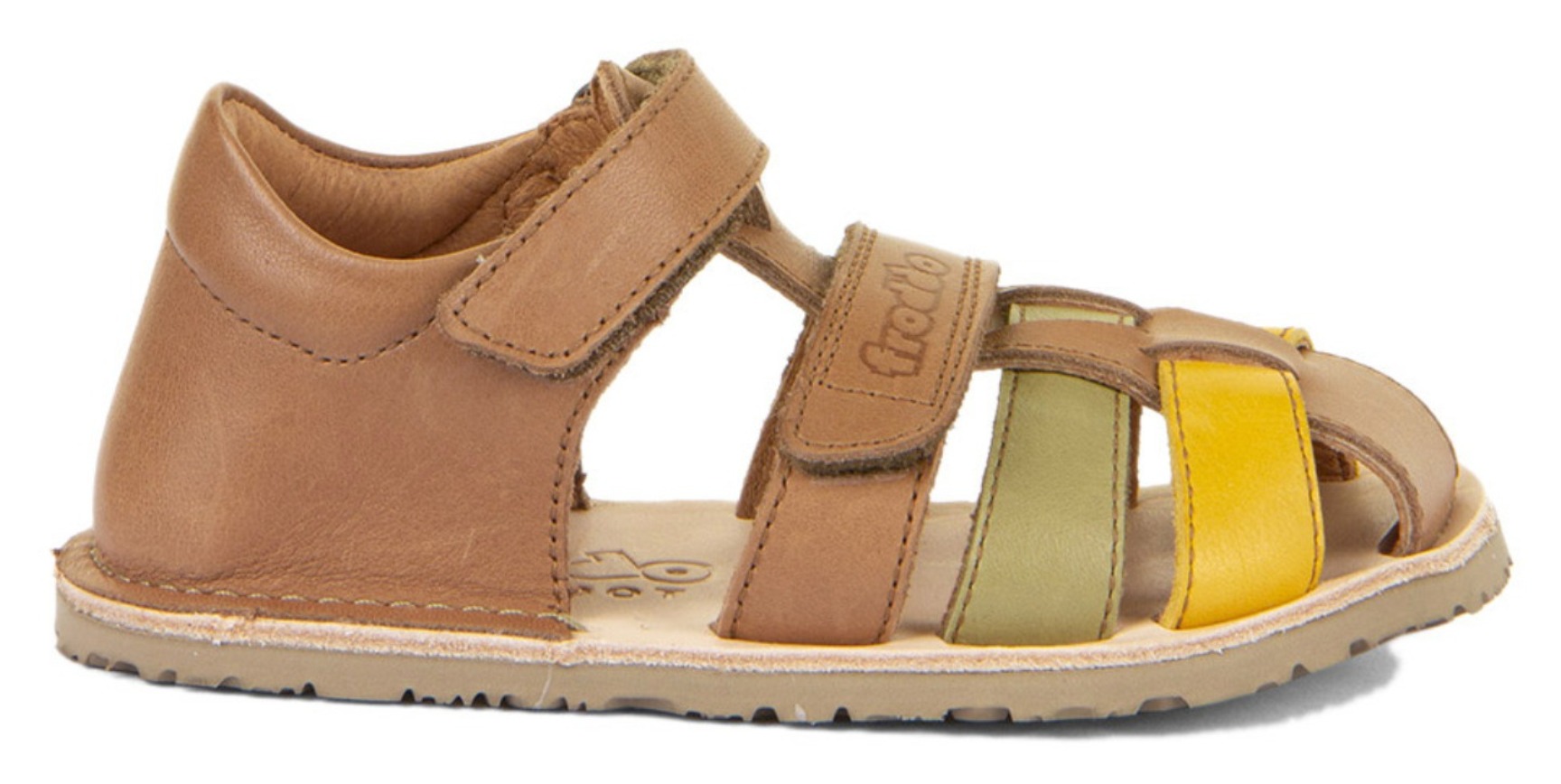 Froddo Barfuss Sandalen Flexy Braun+