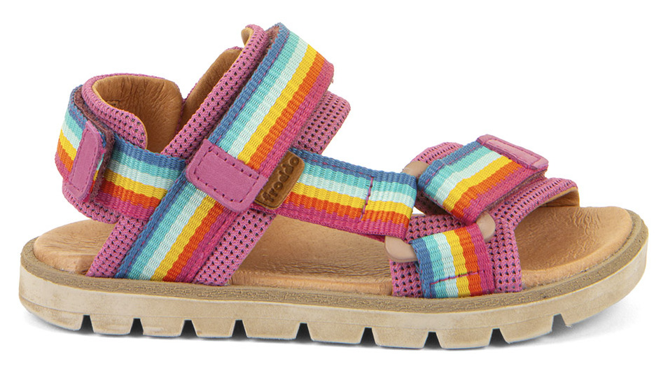 Froddo Sandalen F Fuxia Streifen
