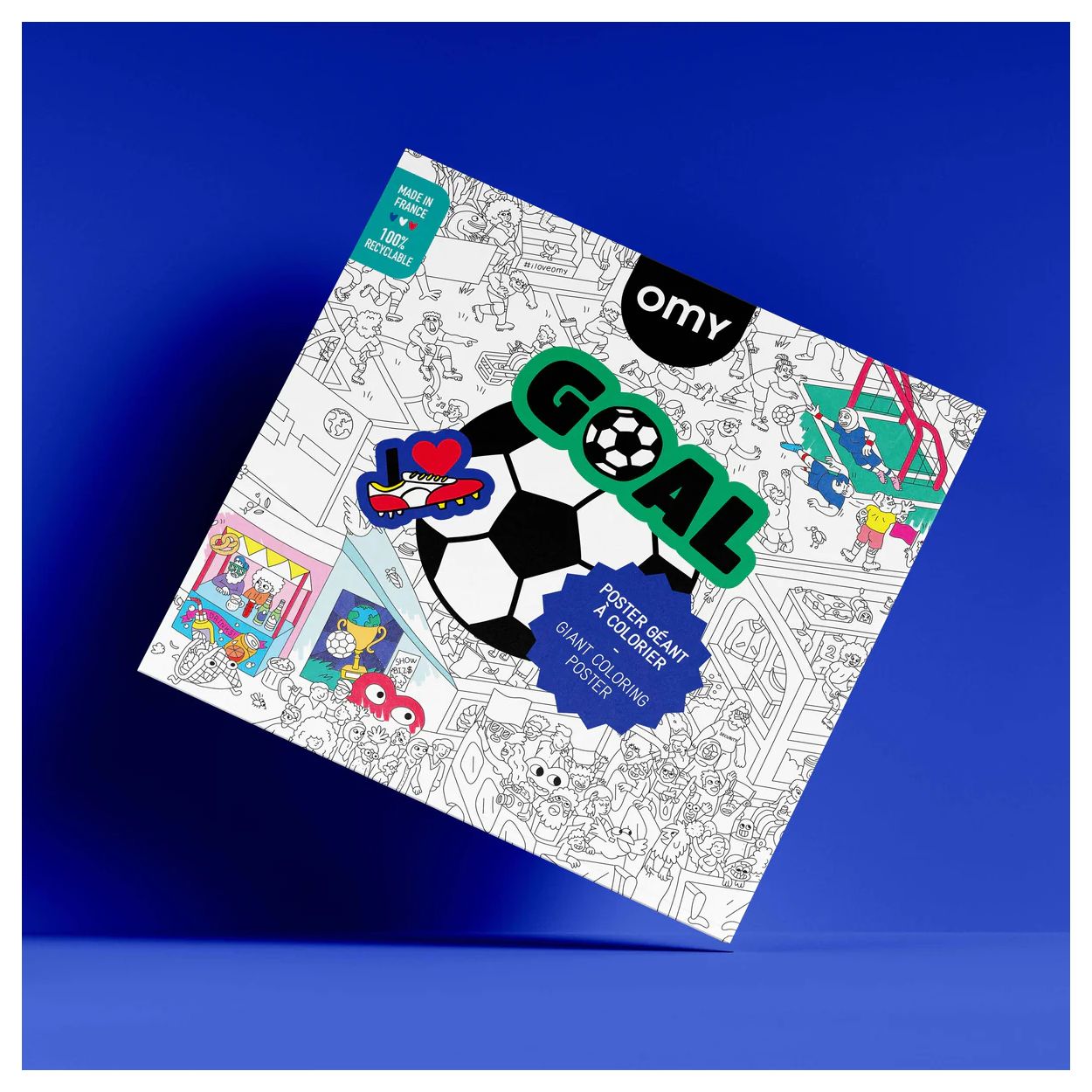 OMY GIANT POSTER 70X100 - FOOTBALL 2026 OMY