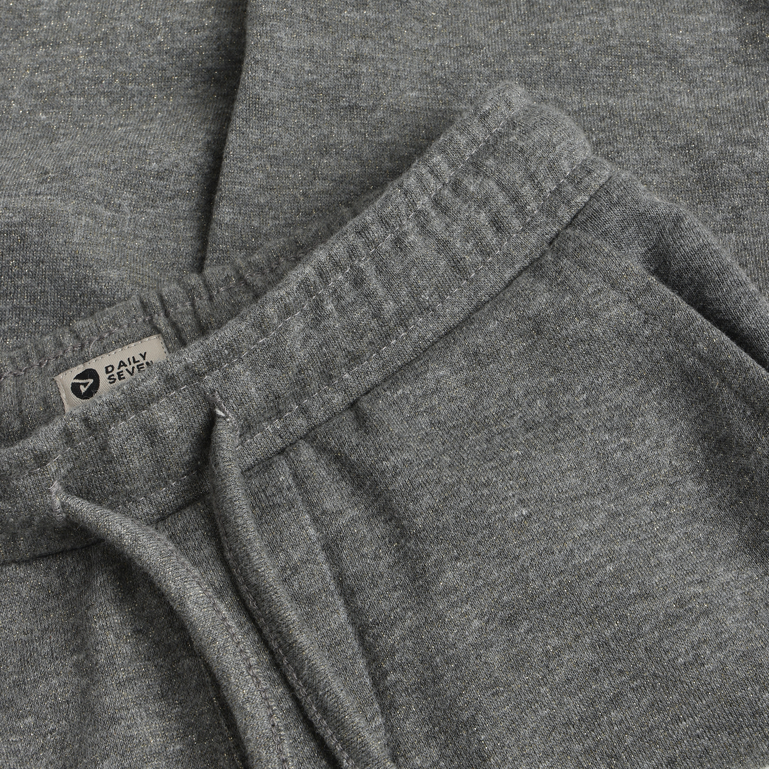 Daily Seven Girl Sweathose Glitter grey