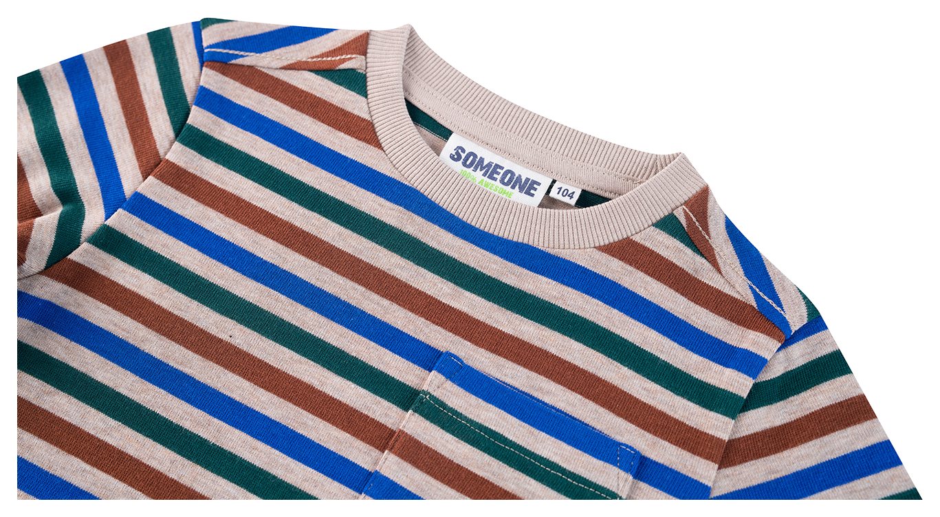 Someone Boy Langarmshirt Stripes mix