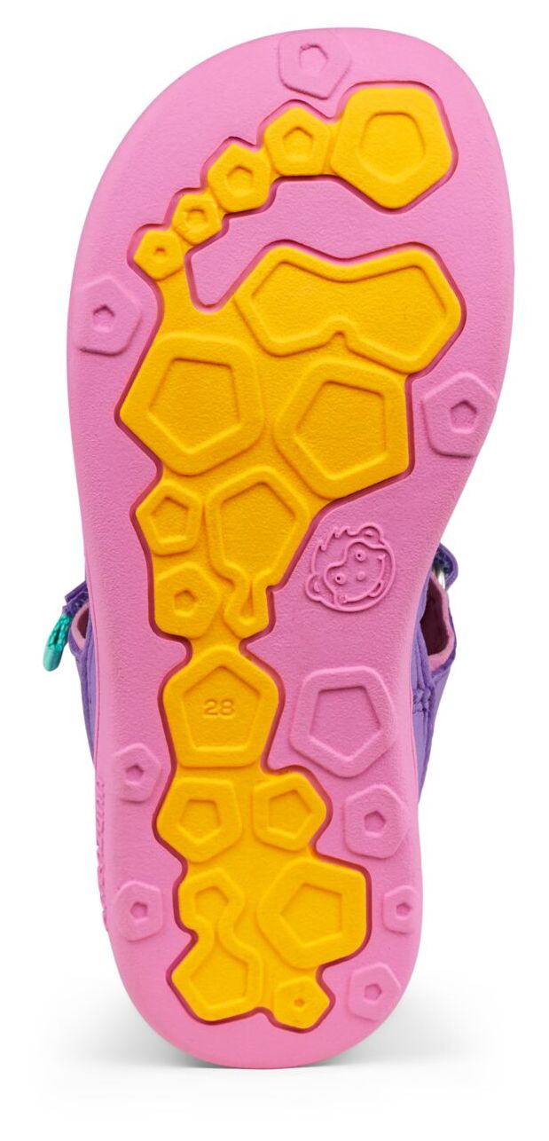 Affenzahn Barfuß Sandale Vegan Breezy Creative Toucan