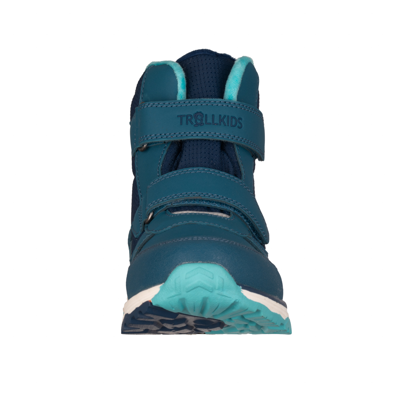 Trollkids Hafjell Tex Winter Boots Madeira Blue/Arctic Blue