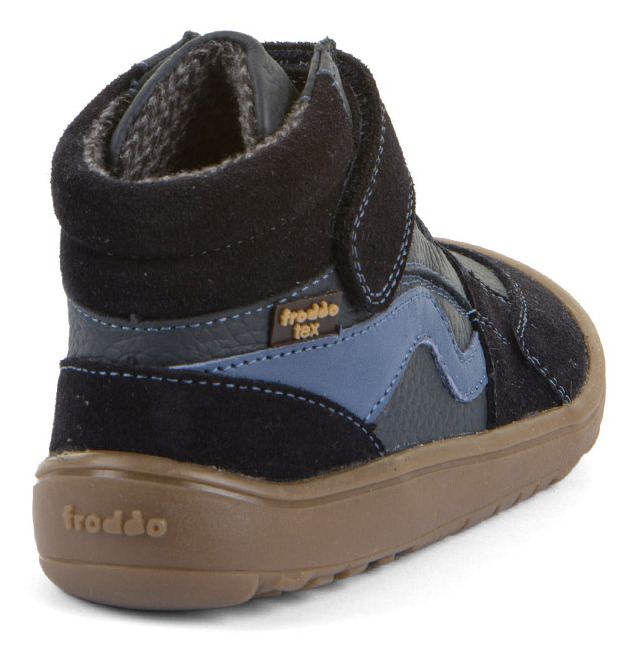 Froddo Barfuss Knöchelschuh Tex Go Dark Blue