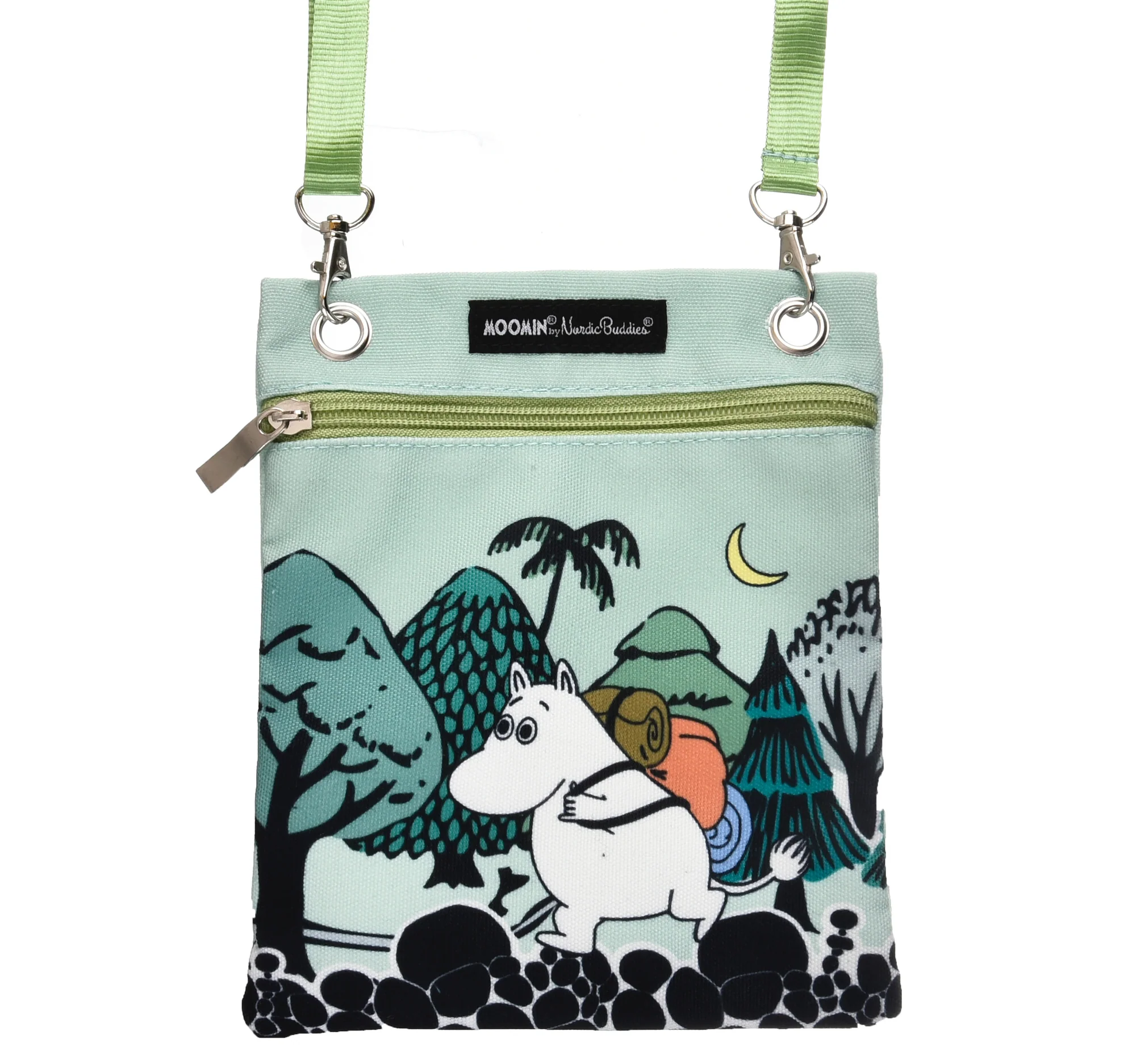 Nordic Buddies Täschen Moomin green