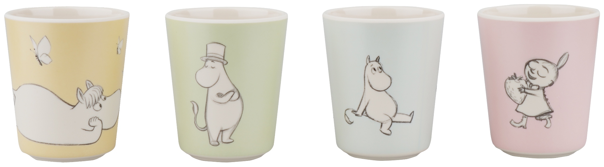 Barbotoys Becher-Set 4 Teile Moomin