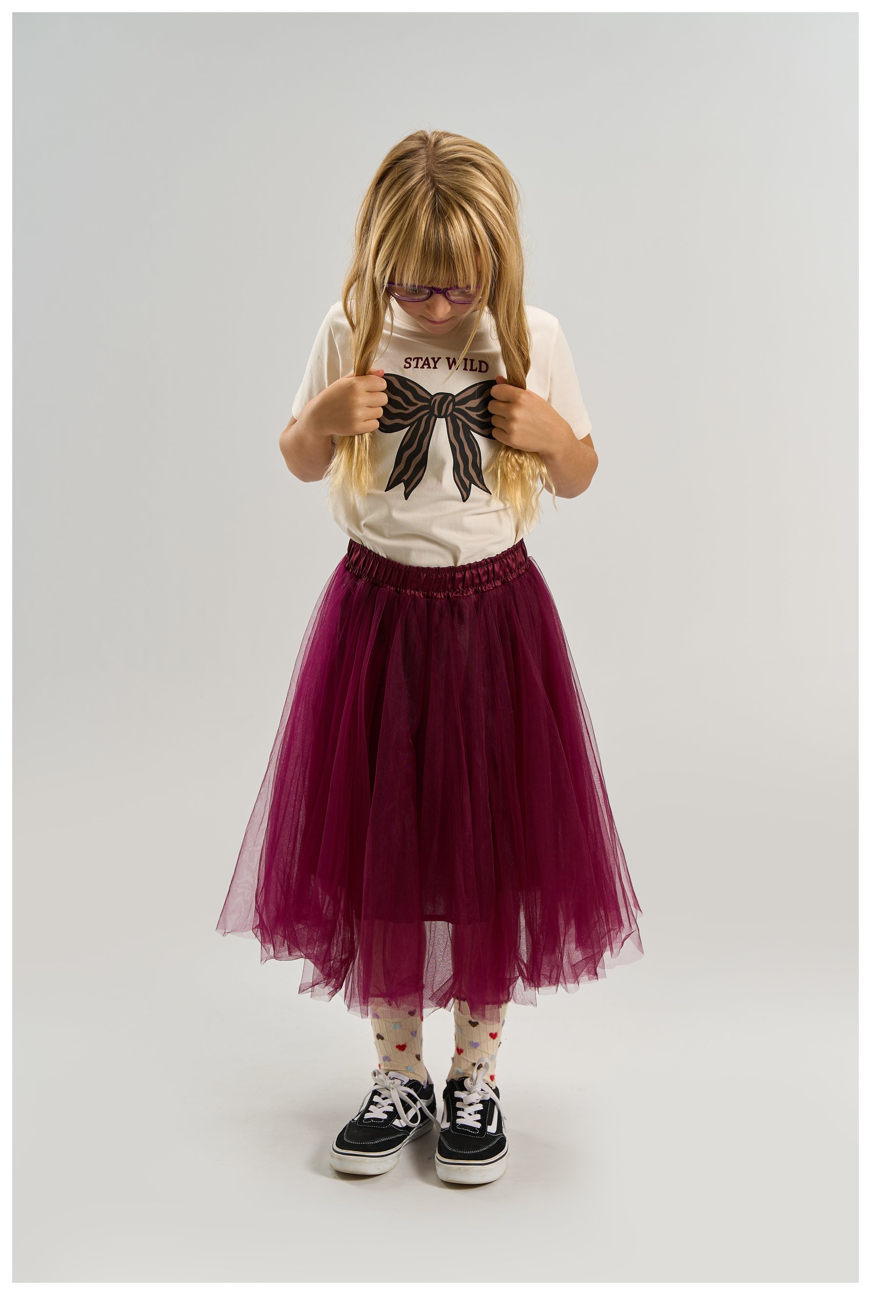 The New Girl Rock burgundy