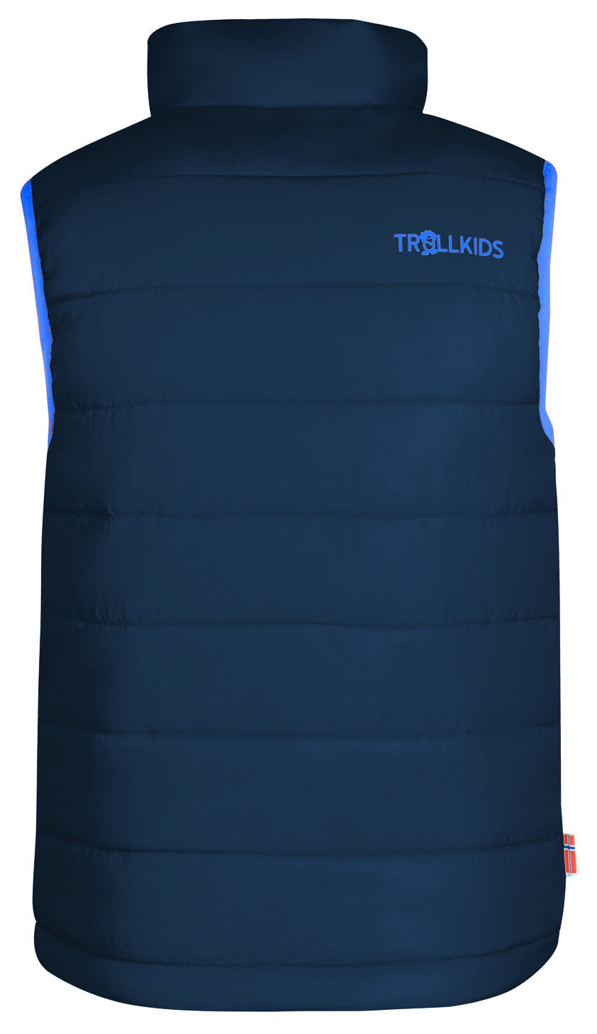 Trollkids Trondheim Steppweste Navy/Medium Blue