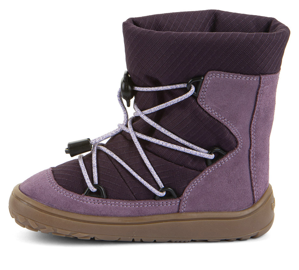 Froddo Barfuss Tex Track Woll Winterboot Grape Wine