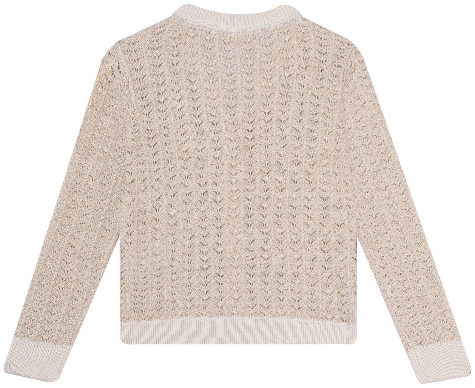 Someone Girl Strickjacke Gold