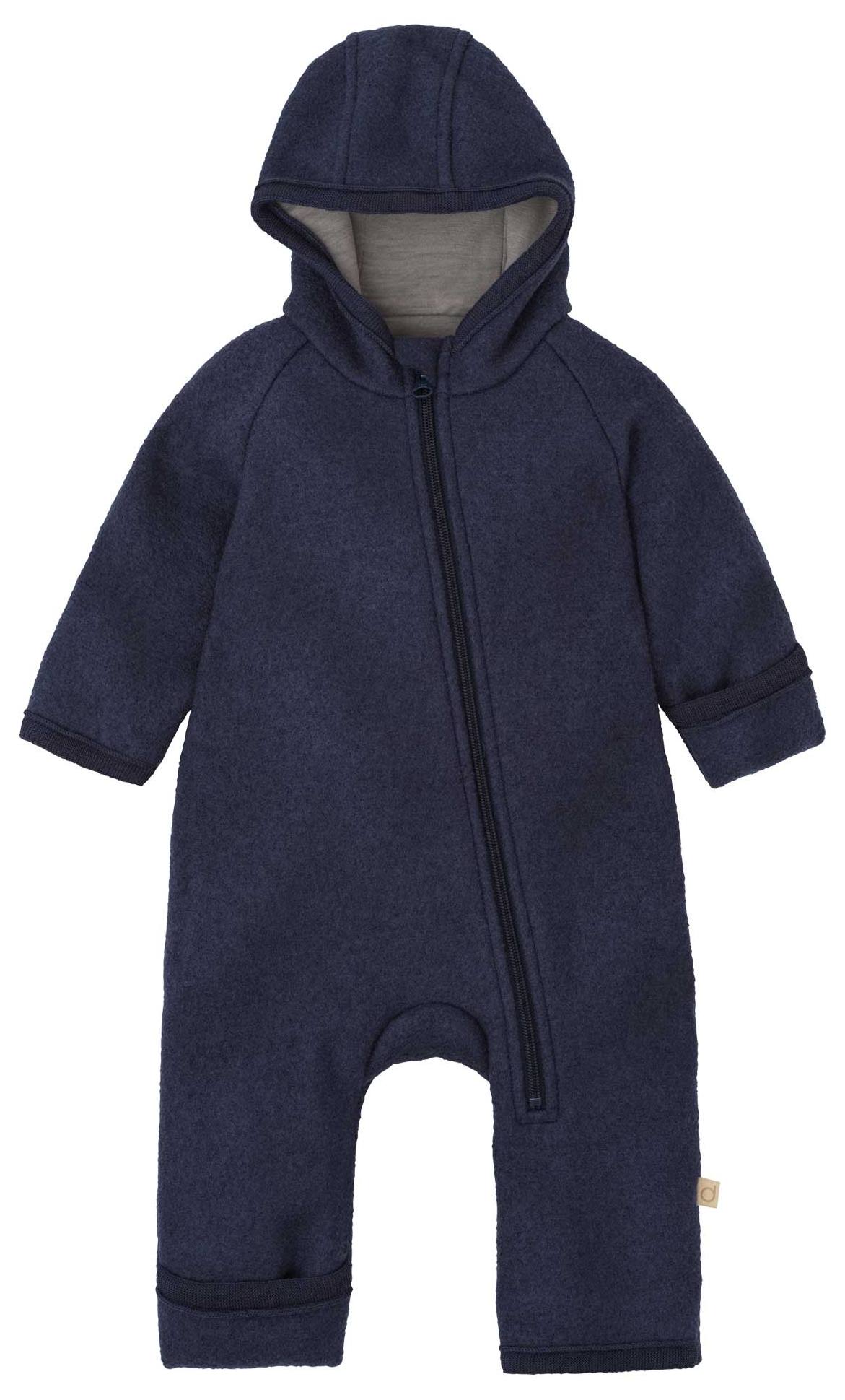 Disana Baby Walk Overall Zip Indigo