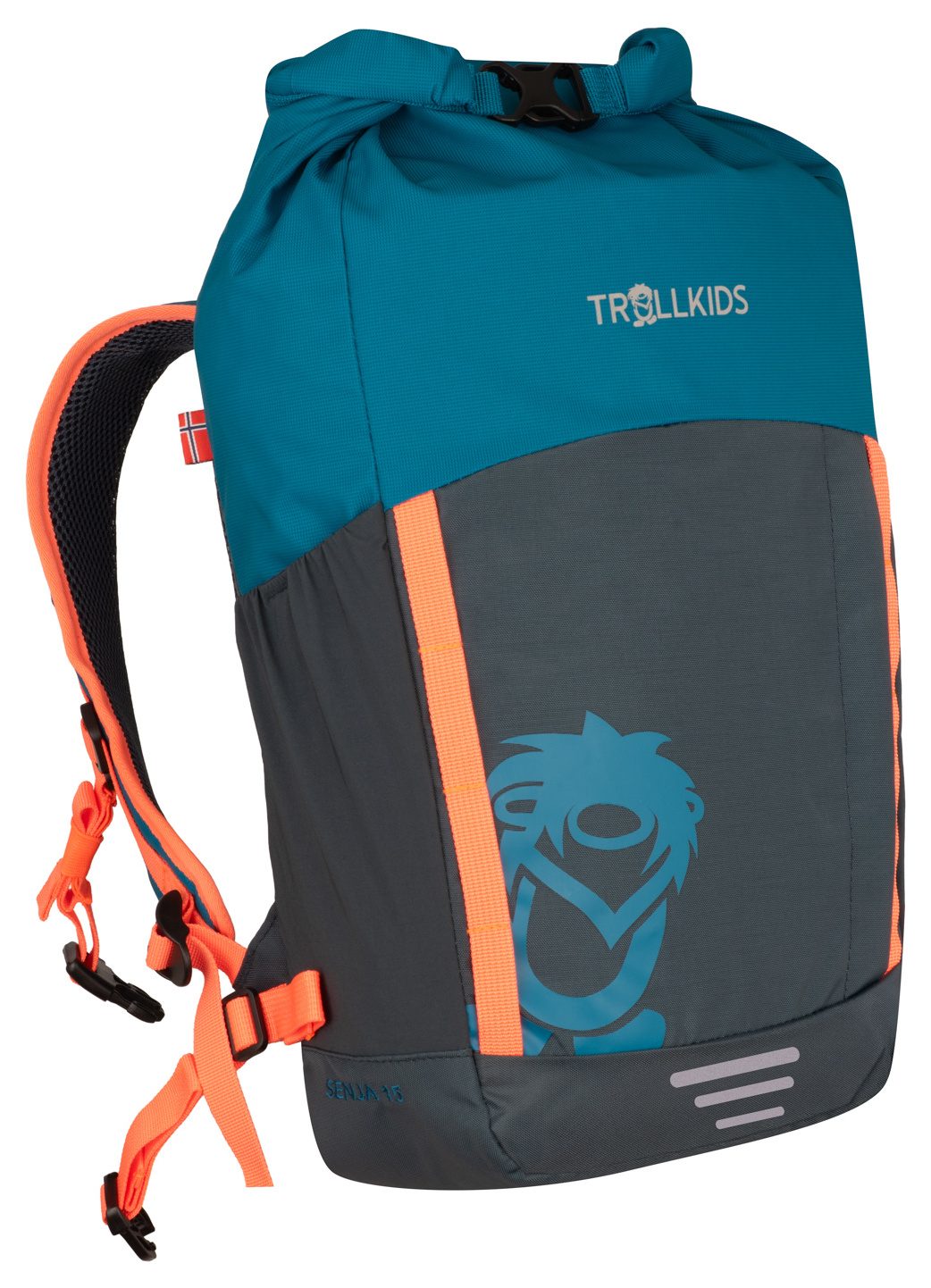 Trollkids Senja Rucksack Daypack 15 L Atlantic Blue