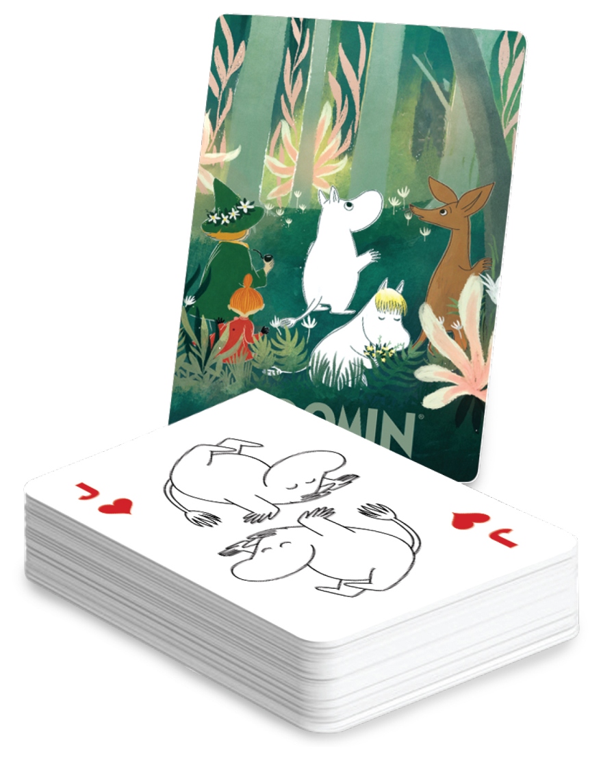 Barbotoys Spielkarten Moomin / Forest