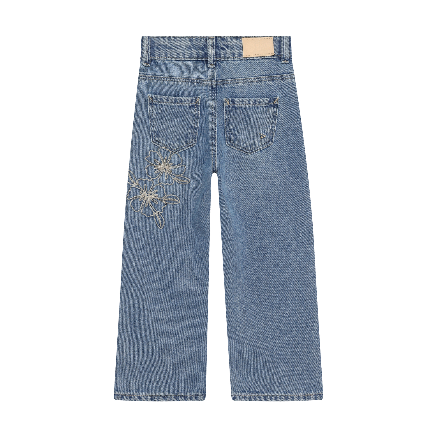 Daily Seven Girl Jeans Wide Fit blue denim