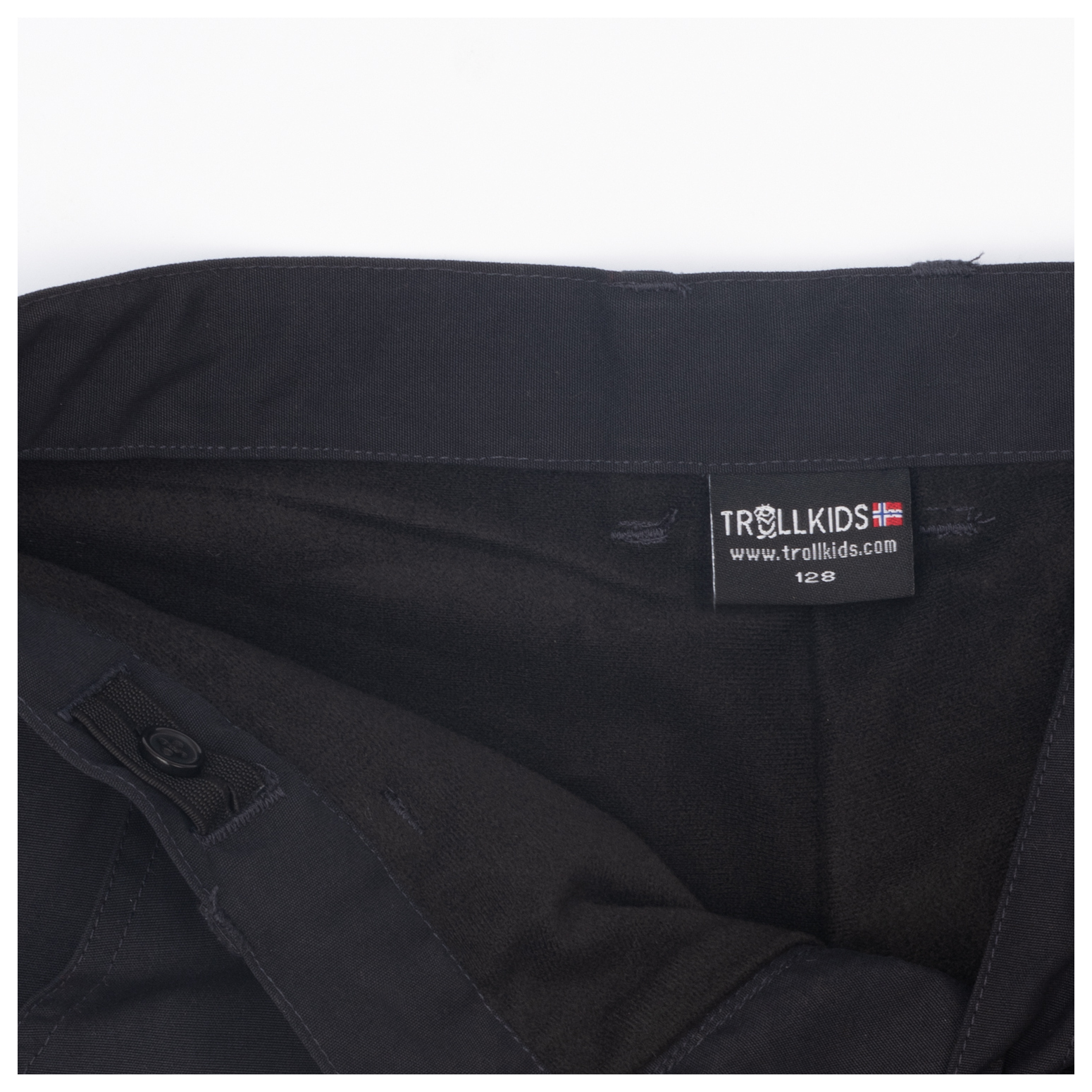 Trollkids Trollheimen Outdoorhose gefüttert Black