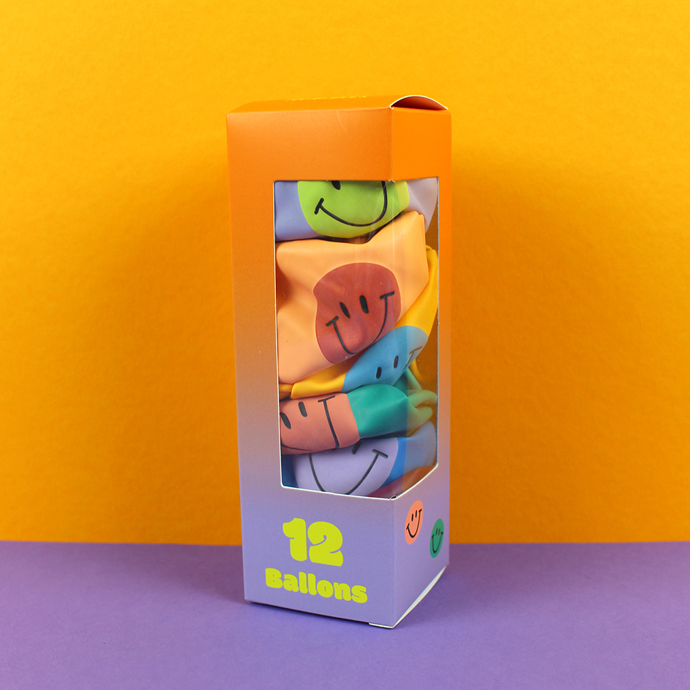 Ava & Yves Ballonset Smile bunt