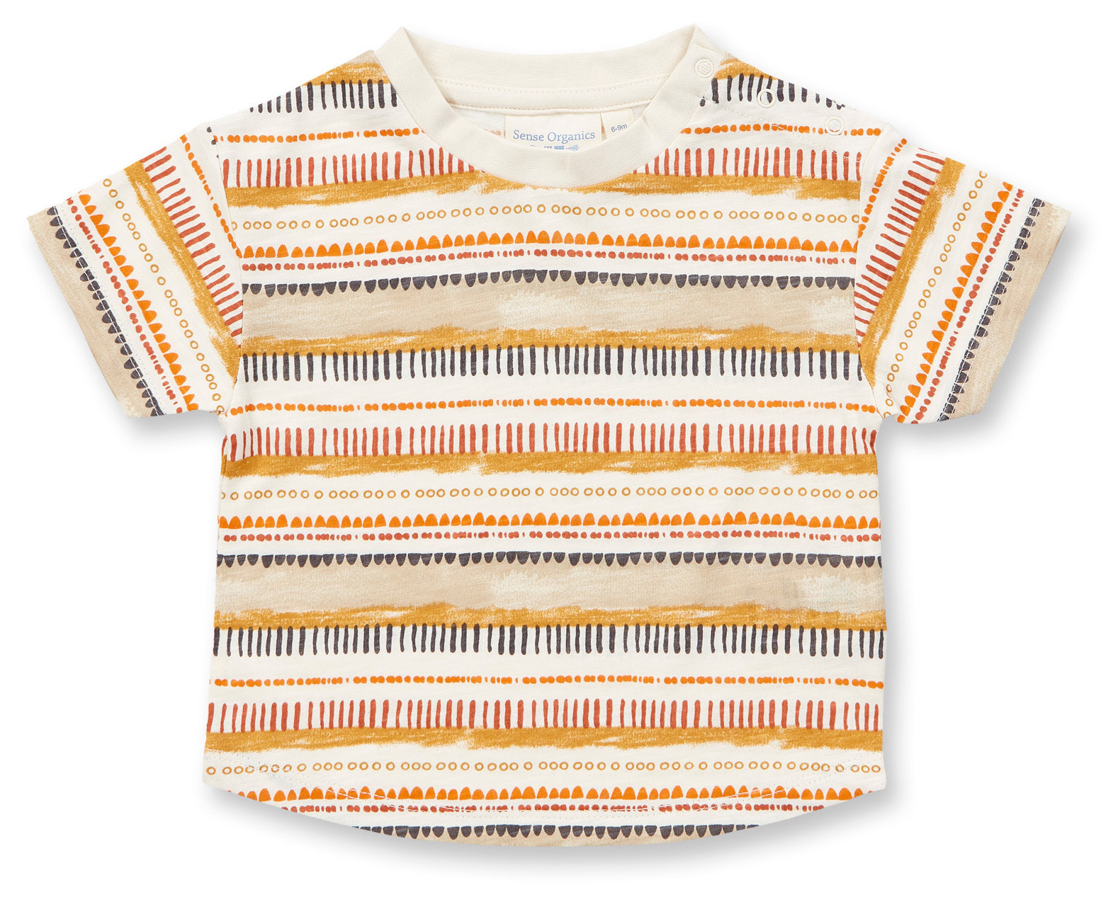 Sense Organic Baby Shirt Graphic Stripes
