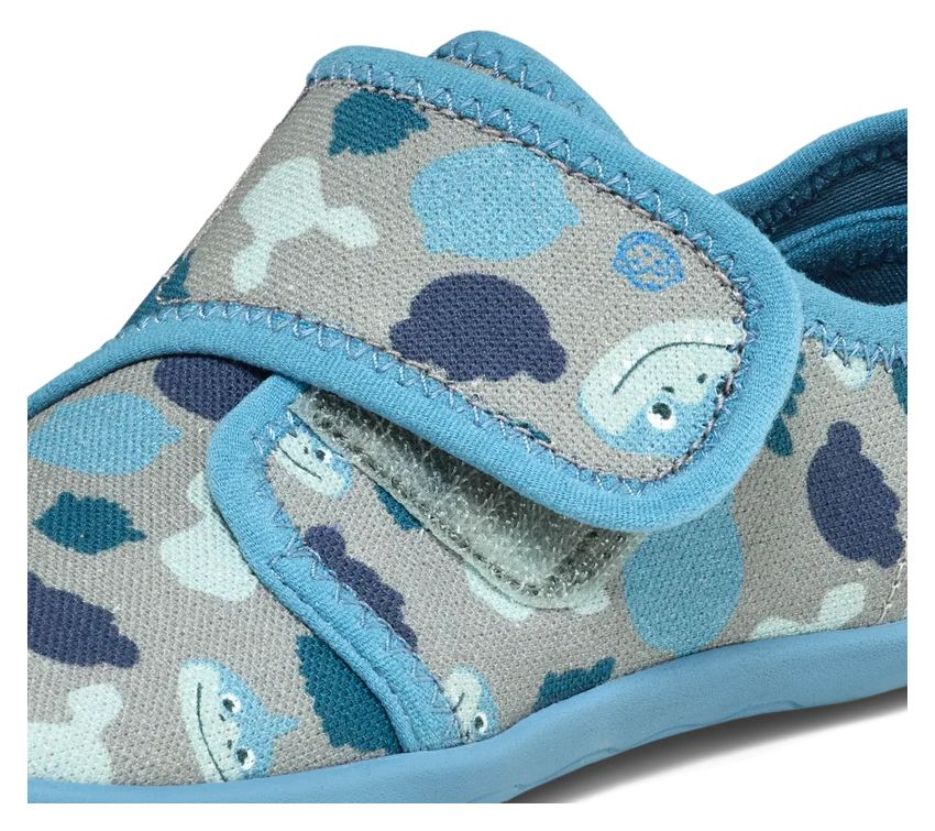 Affenzahn Slipper Hausschuhe Cotton Movy Hai