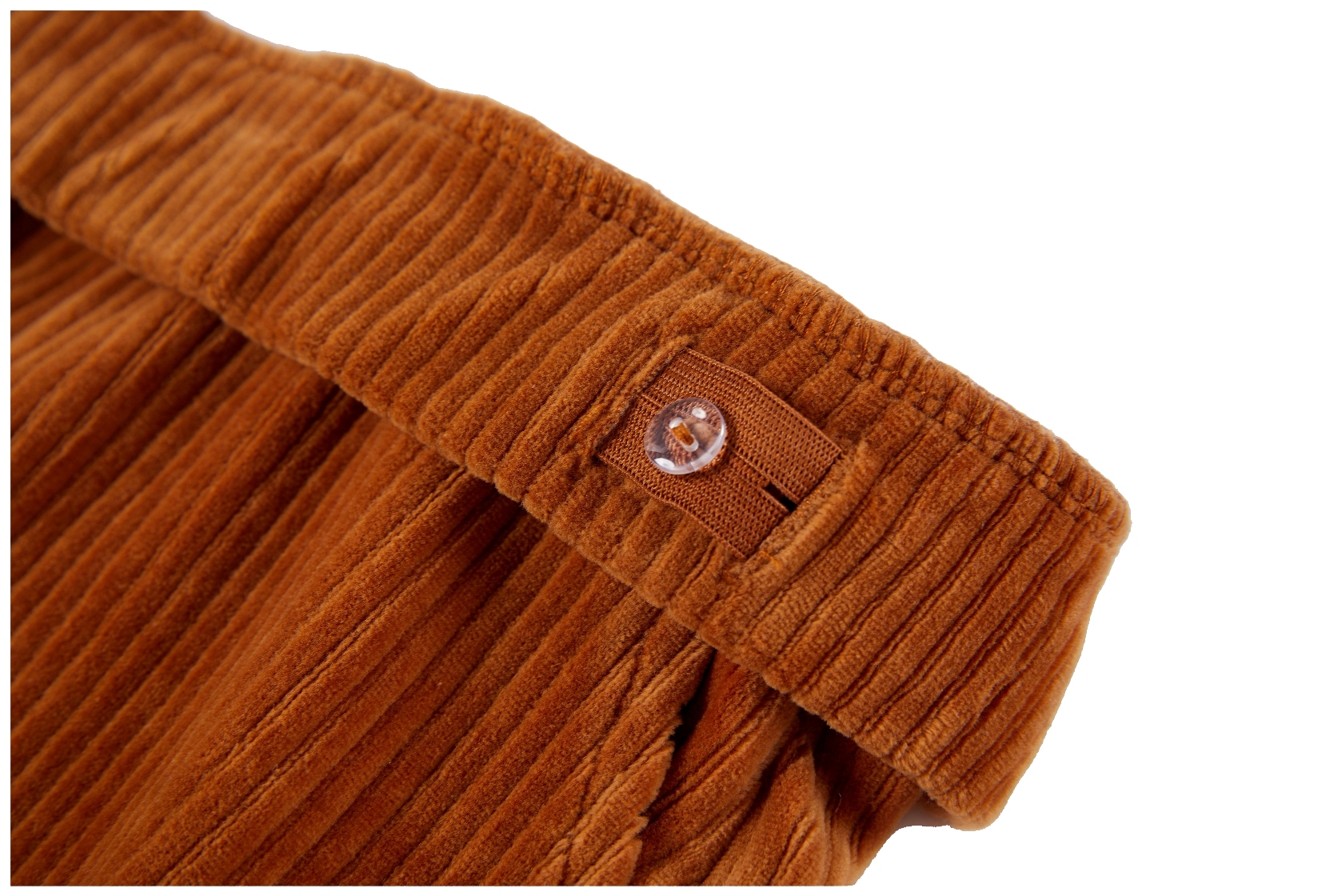 Someone Girl Samtcordhose camel