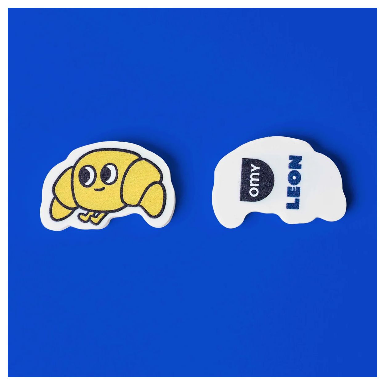 OMY AST ERASER BUDDIES blau Leon